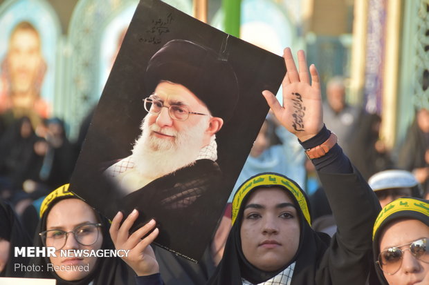 مراسم سالگرد شهادت شهید محسن حججی