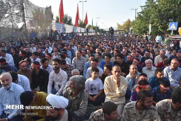 مراسم سالگرد شهادت شهید محسن حججی