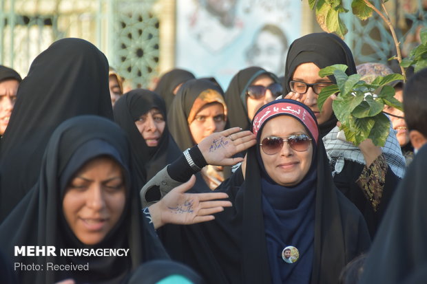 مراسم سالگرد شهادت شهید محسن حججی