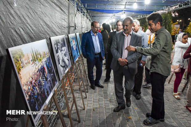 جشن مردمی هفته خبرنگار در شیراز