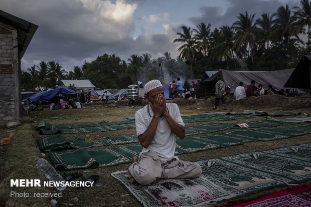 خسارات زلزله در اندونزی