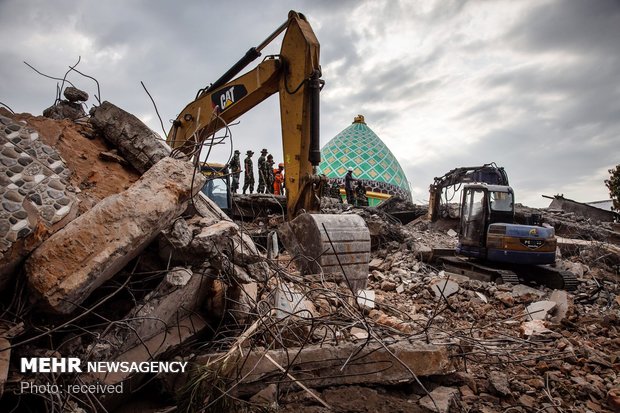 خسارات زلزله در اندونزی