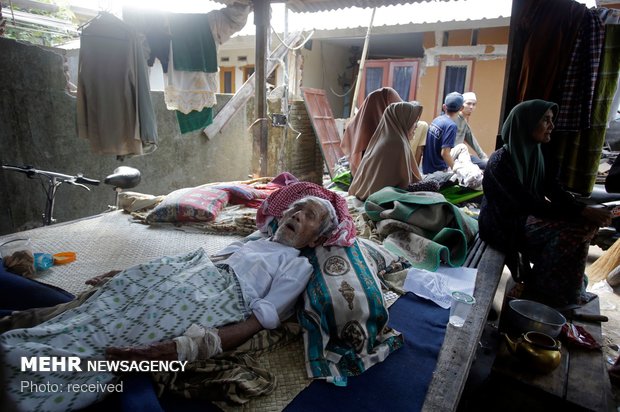 خسارات زلزله در اندونزی