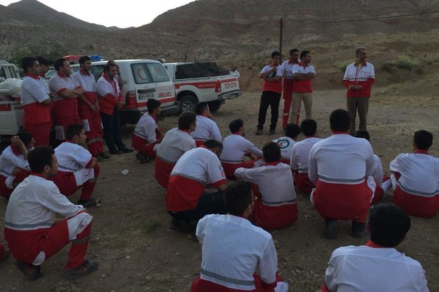 ۱۵۰ امدادگر هلال‌احمر سمنان در مانور مدیریت بحران شرکت کردند