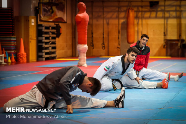 Latest training of Iran National Taekwondo Team before heading to 2018 Asian Games