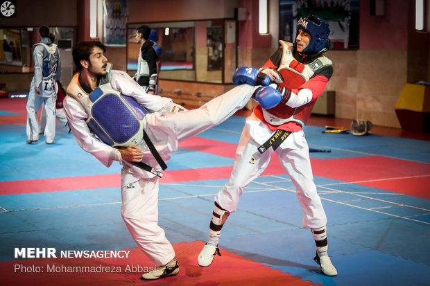 Latest training of Iran National Taekwondo Team before heading to 2018 Asian Games