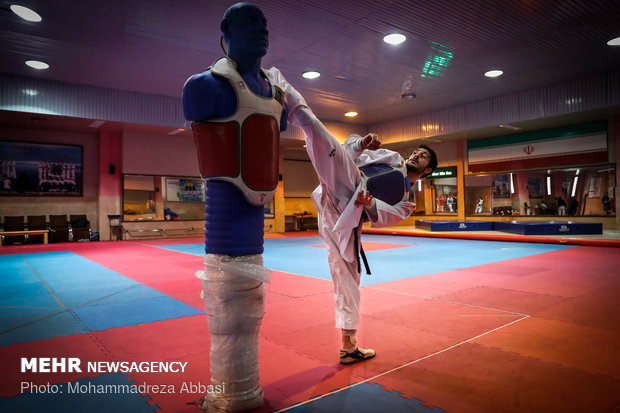 Latest training of Iran National Taekwondo Team before heading to 2018 Asian Games