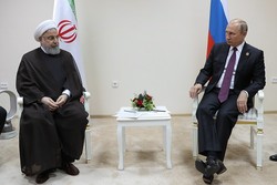 محادثات بين "روحاني" و"بوتين" حول أهم القضايا المشتركة