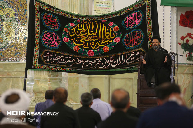 عزاداری شهادت امام جواد (ع) در حرم حضرت معصومه (س)