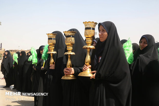 عزاداری شهادت امام جواد (ع) در حرم حضرت معصومه (س)
