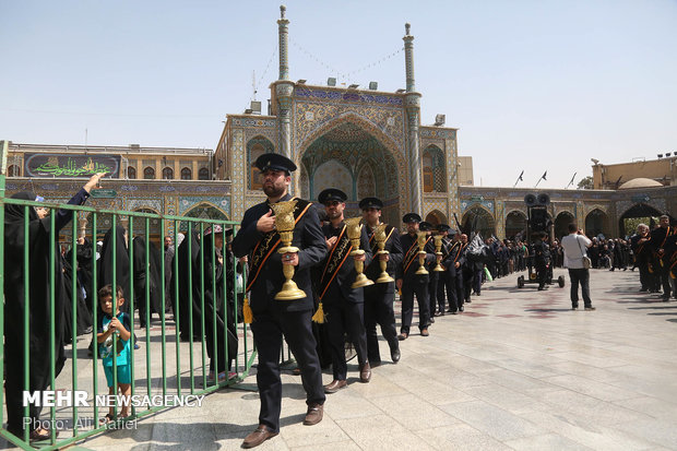 عزاداری شهادت امام جواد (ع) در حرم حضرت معصومه (س)