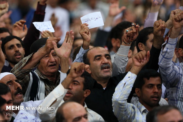 Ayat. Khamenei meets with different groups of people