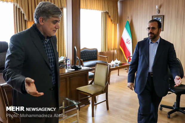 بازدید حسینعلی امیری معاون پارلمانی رئیس جمهور از خبرگزاری مهر