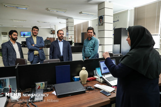 بازدید حسینعلی امیری معاون پارلمانی رئیس جمهور از خبرگزاری مهر