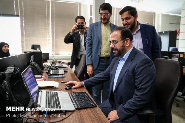 بازدید حسینعلی امیری معاون پارلمانی رئیس جمهور از خبرگزاری مهر