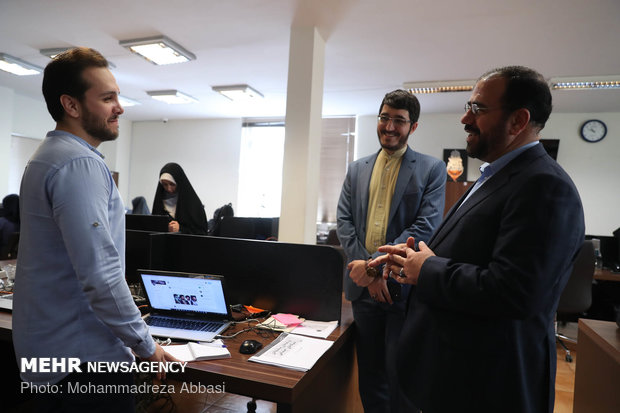 بازدید حسینعلی امیری معاون پارلمانی رئیس جمهور از خبرگزاری مهر