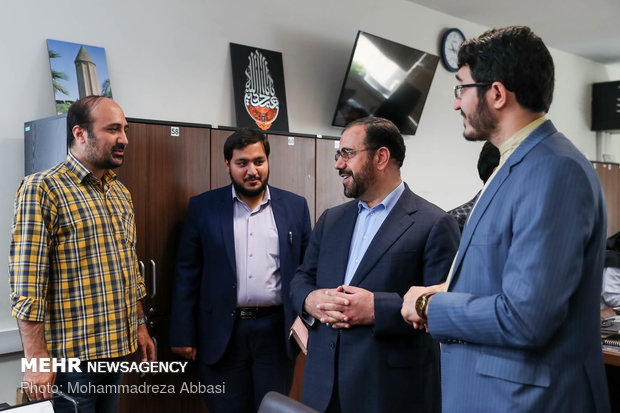 بازدید حسینعلی امیری معاون پارلمانی رئیس جمهور از خبرگزاری مهر