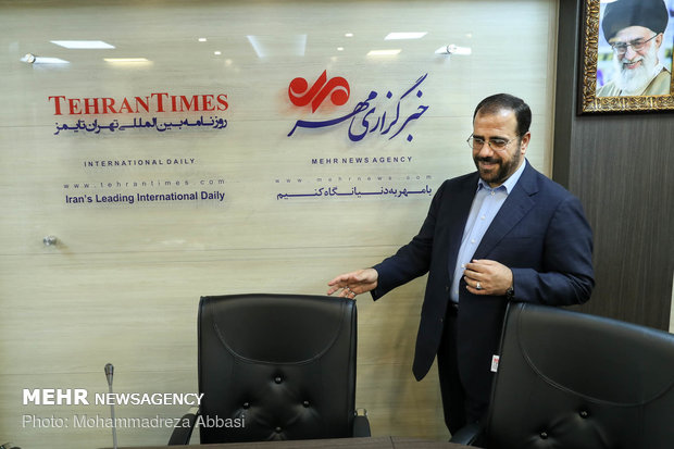 بازدید حسینعلی امیری معاون پارلمانی رئیس جمهور از خبرگزاری مهر
