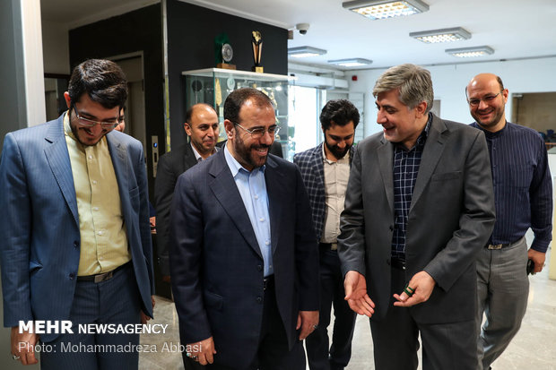 بازدید حسینعلی امیری معاون پارلمانی رئیس جمهور از خبرگزاری مهر