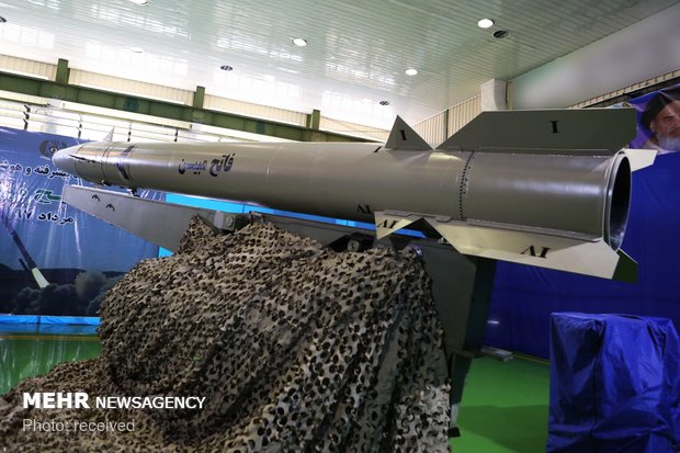 Unveiling of new generation of Fateh-e Mobin missiles