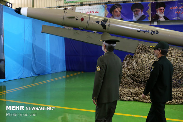 Unveiling of new generation of Fateh-e Mobin missiles