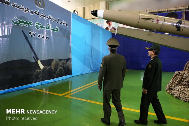 Unveiling of new generation of Fateh-e Mobin missiles