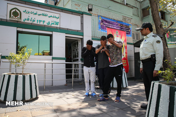 دستگیری سارقان تلفن همراه