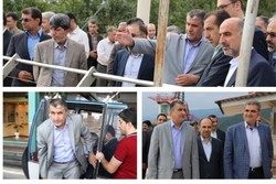 استاندار مازندران از پروژه های عمرانی تنکابن بازدید کرد