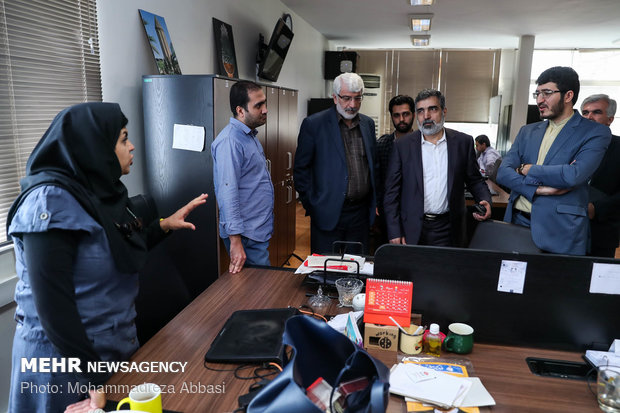 بازدید سخنگوی سازمان انرژی اتمی از خبرگزاری مهر