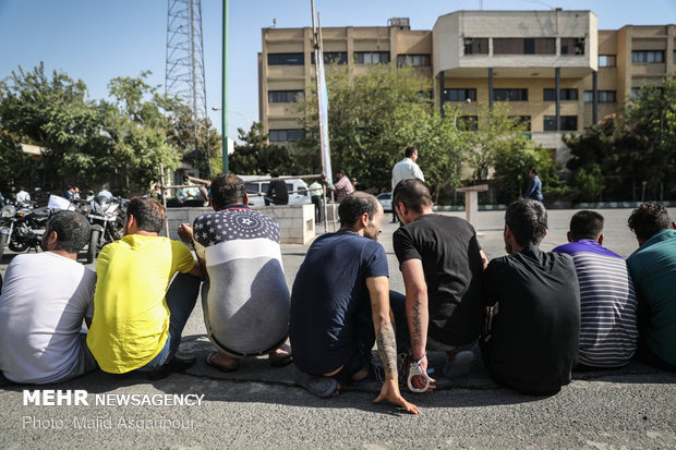 سومین طرح دستگیری سارقین سطح شهر تهران