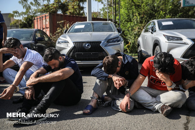 سومین طرح دستگیری سارقین سطح شهر تهران