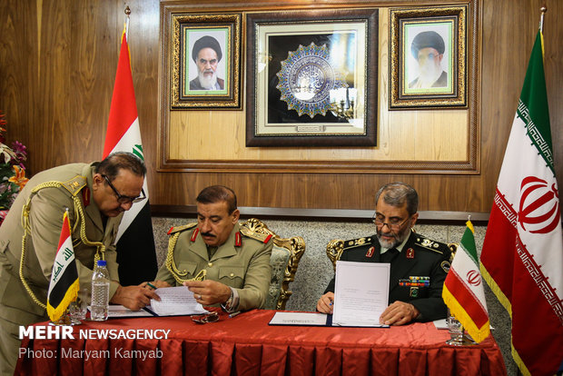 ایران اور عراق کے درمیان سرحدی دستاویز پر دستخط