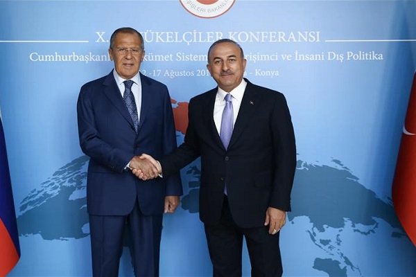 وزرای خارجه ترکیه و روسیه دیدار کردند