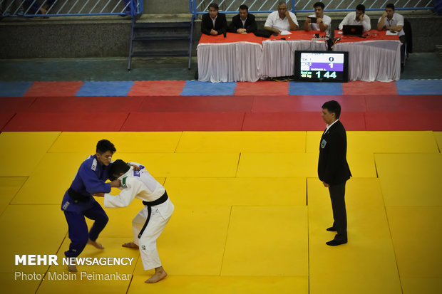 مسابقات قهرمانی جودو نوجوانان کشور به میزبانی کردستان 