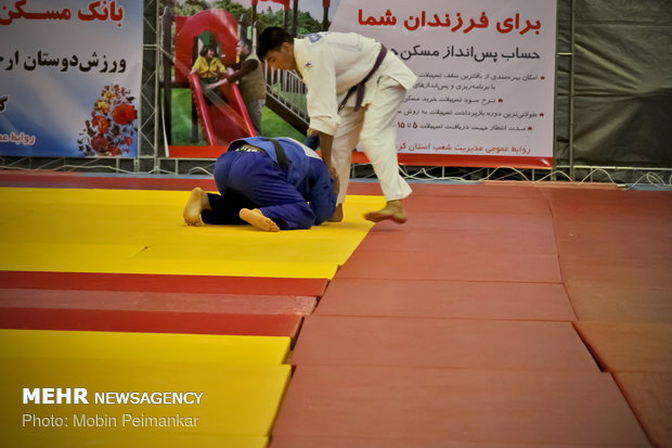 مسابقات قهرمانی جودو نوجوانان کشور به میزبانی کردستان 