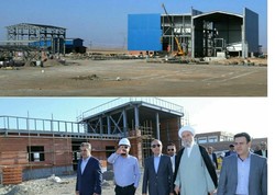 بازدید استاندار آذربایجان شرقی از نیروگاه سیکل ترکیبی ۱۰۰۰مگاواتی