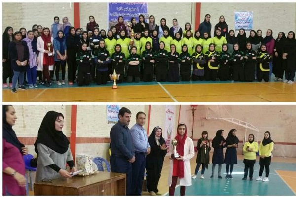 مسابقات هندبال دختران استان بوشهر برگزار شد