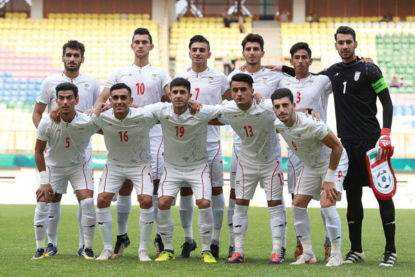پیروزی تیم فوتبال امید ایران مقابل کره شمالی در نیمه نخست