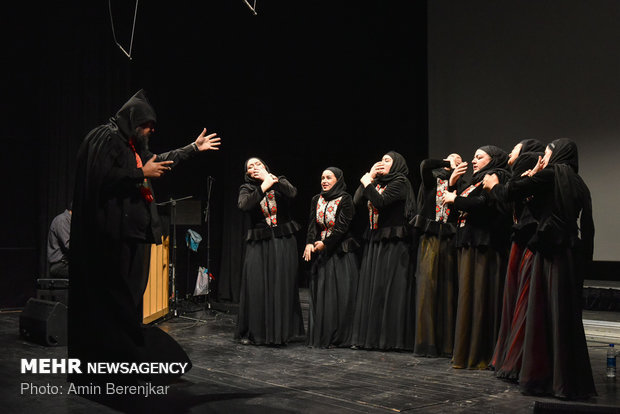 Closing ceremony of first festival of Iranian choirs