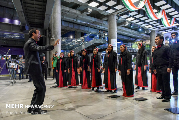 Closing ceremony of first festival of Iranian choirs