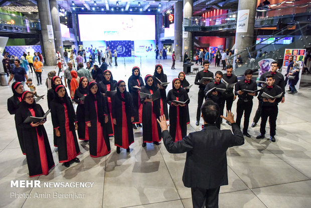 Closing ceremony of first festival of Iranian choirs