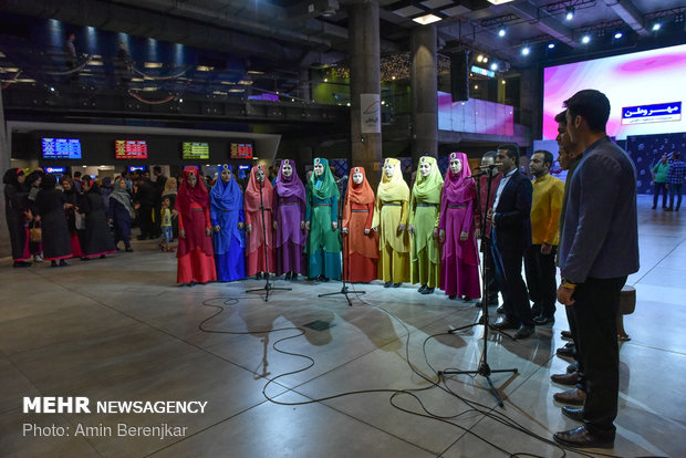 Closing ceremony of first festival of Iranian choirs