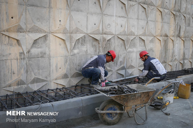 Tehran Mayor visits urban projects