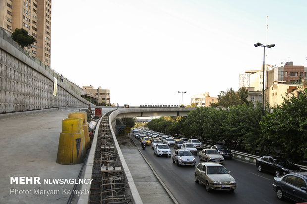 Tehran Mayor visits urban projects