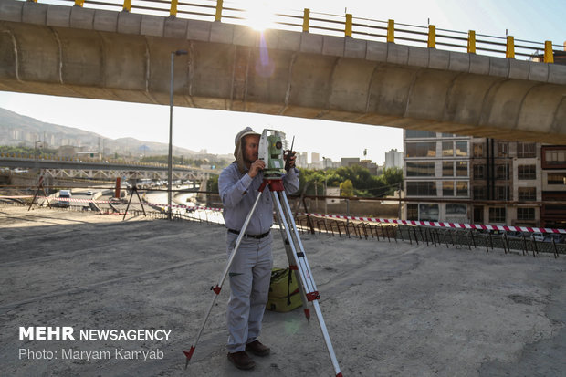 Tehran Mayor visits urban projects