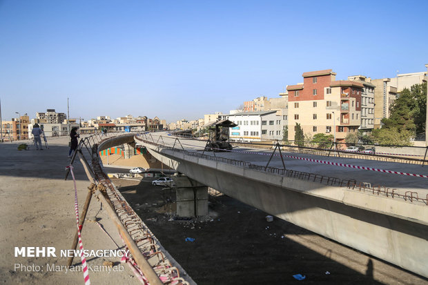 Tehran Mayor visits urban projects