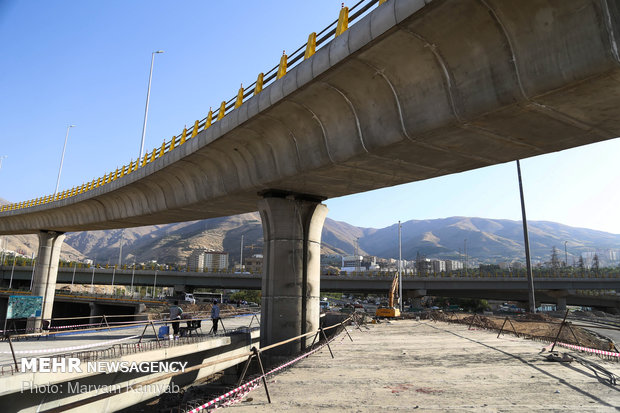 Tehran Mayor visits urban projects