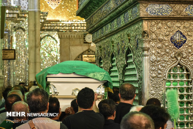 تشییع پیکر سید ضیاءالدین دری در شیراز