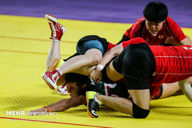 Iran vs Japan in men’s Kabaddi of 2018 Asian Games