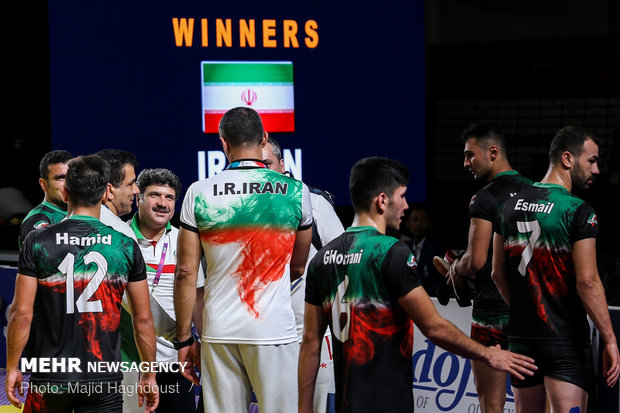 Iran vs Japan in men’s Kabaddi of 2018 Asian Games